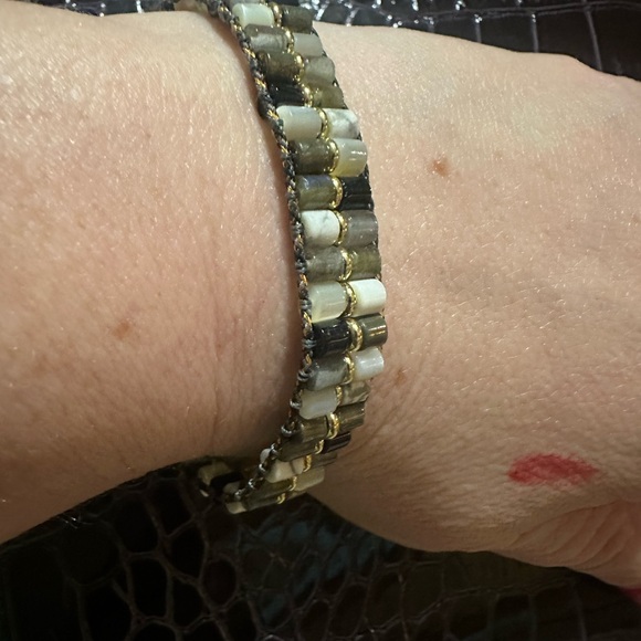 Kendra Scott Jewelry - Kendra Scott Bree Gold Beaded Bracelet | Neutral | New Without Tag